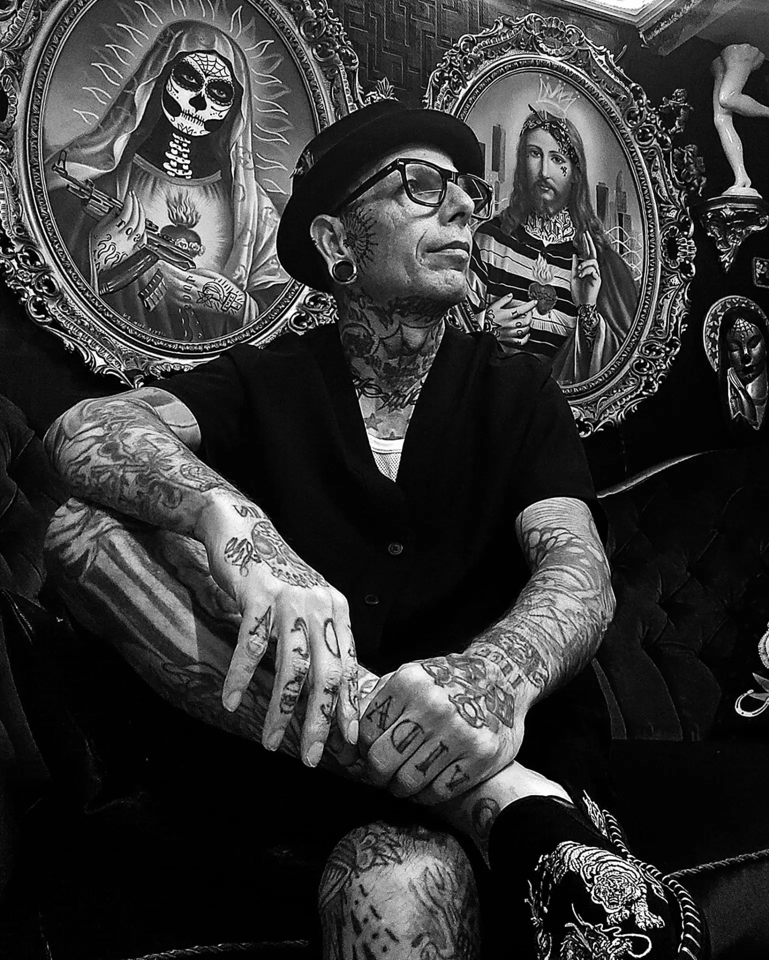 Andrés, tatuerare och ägare av Little Ink Tattoo i Kungälv